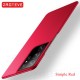 Ultra Slim Hard PC Protectove Case Matte Back Cover for Samsung Galaxy S24 Ultra - Simple Red