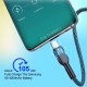 Fast USB C Cable c Type C Cable Fast Charging Data Cord Charger for Samsung s21 xiaomi Vivio Iphone 16 15 Huawei - Grey, 1m