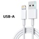 PD 35W Fast Charger USB Type C For iPhone 15 14 13 12 11 Pro Max Plus XR XS Charging Data Cable - USB to Lightning, 2m