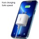 40W USB C Charger Quick Charge QC 3.0 Dual PD Charger Type C Fast Charger Adapter For iPhone Xiaomi Samsung Huawei Phone EU Plug