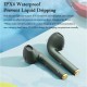 J18 Wireless Bluetooth Headphones in-ear HiFI Stereo with Mic Bluetooth Touch Waterproof Noise Cancelling Multi-Earphones white