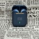 J18 Wireless Bluetooth Headphones in-ear HiFI Stereo with Mic Bluetooth Touch Waterproof Noise Cancelling Multi-Earphones blue