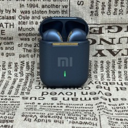 J18 Wireless Bluetooth Headphones in-ear HiFI Stereo with Mic Bluetooth Touch Waterproof Noise Cancelling Multi-Earphones blue