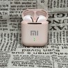 J18 Wireless Bluetooth Headphones in-ear HiFI Stereo with Mic Bluetooth Touch Waterproof Noise Cancelling Multi-Earphones pink