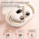 SW-0511 Wireless Bluetooth Earphones Earbuds Touch Light Air Conduction High quality Fitness Driving office Headset white