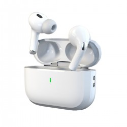 True Wireless Bluetooth Earphones Headphones HiFi Sound Low Latency Noise Reduction Earbuds for IPhone Android White