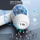 True Wireless Bluetooth Earphones Headphones HiFi Sound Low Latency Noise Reduction Earbuds for IPhone Android White
