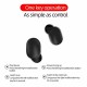 E6S TWS Wireless Headphones Sports Waterproof Bluetooth 5.0 Earphone Stereo Headset with Microphone for Iphone Xiaomi White