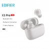 Edifier X3 Pro True Wireless Earbuds Active Noise Cancellation Earphone Bluetooth V5.4 Multipoint Connection IP54 Gray