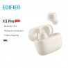 Edifier X3 Pro True Wireless Earbuds Active Noise Cancellation Earphone Bluetooth V5.4 Multipoint Connection IP54 Ivory