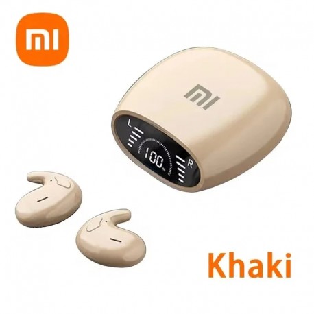 MD528 Bluetooth Earphones Mini Noise Reduction Sports Running Earphones Waterproof Gaming Headsets Music In Ear Headphone khaki