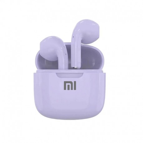 XIAOMI Mini Wireless Bluetooth Earphones Bluetooth 5.3 TWS Headset Touch Control Sports Waterproof Gaming Headphones Purple