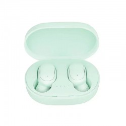 A6S TWS Earphones Wireless Bluetooth 5.1 Headphones Touch Control Earbuds With Mic Earphones Sport Waterproof for xiaomi green