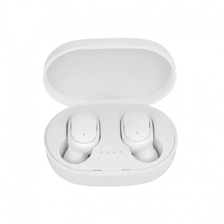 A6S TWS Earphones Wireless Bluetooth 5.1 Headphones Touch Control Earbuds With Mic Earphones Sport Waterproof for xiaomi white