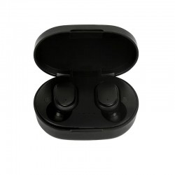 A6S TWS Earphones Wireless Bluetooth 5.1 Headphones Touch Control Earbuds With Mic Earphones Sport Waterproof for xiaomi black