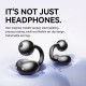 Sanag S6S Free Clip Open Ear Earphone Ear Clip 3D Stereo Bluetooth Headphones OWS Sport Wireless Headset TWS Earbuds Brown