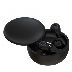Wireless Bluetooth sleeping Headphones Noise canceling earbuds Headset Mini Invisible Earphones With Mic Sport Waterproof Black