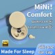 Wireless Bluetooth sleeping Headphones Noise canceling earbuds Headset Mini Invisible Earphones With Mic Sport Waterproof White