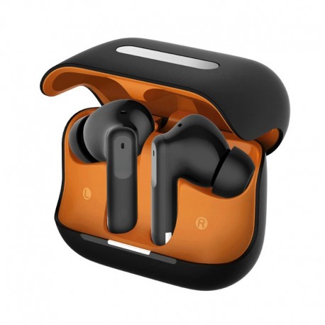 HD-3 Wireless bluetooth Earbuds Noise Cancelling Earphone Deep Bass 32H Playback Low Delay In-ear Sports Headphones - Black