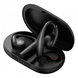 Soundcore AeroFit Open-ear Earbuds Wireless bluetooth Earphone Sports Earhooks Headphones - Black