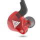 QKZ AK6 3.5mm Wired Earphone Panoramic Stereo Strong Bass Heaset Hi-Res Audio In-ear Headphone - Red