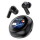 LX30 TWS bluetooth Headset Wireless Earphone LED Touch Screen ENC Call In-ear Sports Headphones - Black