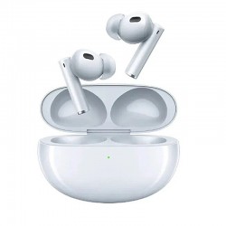 Realme Air 6 Pro TWS Earbuds Wireless bluetooth Earphone 50dB Active Noise Cancelling Sports Headphones - White