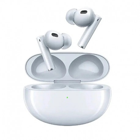 Realme Air 6 Pro TWS Earbuds Wireless bluetooth Earphone 50dB Active Noise Cancelling Sports Headphones - White