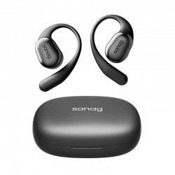 Sanag C16 OWS Earbuds bluetooth Earphone 14.2mm Diaphragm Dolby Anti-lost Open-ear Sports Earhooks Headphones - Black