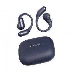 Sanag G6S OWS bluetooth Headset Wireless Earphone Surround HiFi Audio DT6.0 DN4.0 Sports Earhooks Headphones with Mic - Blue