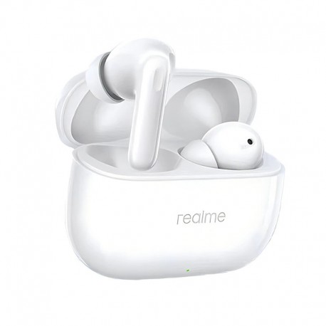Realme Buds T310 bluetooth Headset Wireless ANC Earphone 40H Battery Life Low Game Delay In-ear Sports Headphones - White