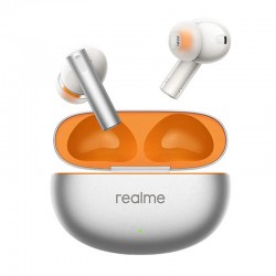 Realme Buds Air6 TWS bluetooth Earphone ANC Earbuds Audio LHDC 5.0 40H Playback Low Latency In-ear Sports Headphones - Orange
