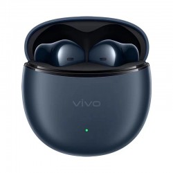 Vivo TWS Air2 TWS bluetooth 5.3 Earphone 14.2mm Units 3D Surround Stereo Deep Bass AAC LC3 Semi-in-ear Sports Earphone - Blue