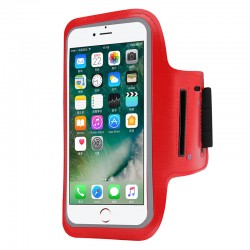Universal Outdoor Sports Armband Case Phone Holder For iPhone 13 14 15 Samsung Huawei Gym Running Phone Bag Arm Band Case Red