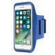Universal Outdoor Sports Armband Case Phone Holder For iPhone 13 14 15 Samsung Huawei Gym Running Phone Bag Arm Band Case Blue