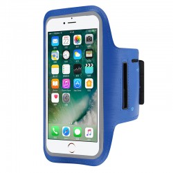 Universal Outdoor Sports Armband Case Phone Holder For iPhone 13 14 15 Samsung Huawei Gym Running Phone Bag Arm Band Case Blue