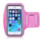 Universal Outdoor Sports Armband Case Phone Holder For iPhone 13 14 15 Samsung Huawei Gym Running Phone Bag Arm Band Case Pink