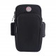 Universal Running Armband Phone Case Holder Jogging Shockproof Phone Bag Fitness Gym Arm Band Cellphone Pouch Black