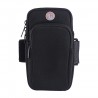 Universal Running Armband Phone Case Holder Jogging Shockproof Phone Bag Fitness Gym Arm Band Cellphone Pouch Black