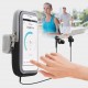 Universal Running Armband Phone Case Holder Jogging Shockproof Phone Bag Fitness Gym Arm Band Cellphone Pouch Orange