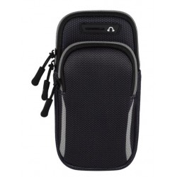6.8 inches Running Sport Armband Bag Waterproof Arm Bag Mobile Phone Bag Case Fitness Gym Arm Band For iPhone Samsung Gray