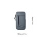 Phone Arm Holder Arm Bag Phone Pouch Key Holder Workout Phone Holder Sports Bag Adjustable Strap Waterproof Running Arm Gray
