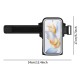 Sports Cycling Running Wrist Bag For iPhone 16 15 14 13 12 11 Pro Max 16 Plus Touch Screen Running Zipper Armband Pouch Grey