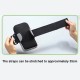 Running Phone Armband Waterproof Arm Pocket Cell Phone Holder Large Breathable Multifunctional Pouch For Women & Men Black