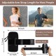 Cell Phone Armbands Waterproof Sport Armbands Portable Gym Arm Bag Multifunctional Cycling Pouch For Outdoor Activities WHITE