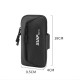 Running Armband Bag Case For iPhone 13 12 11 Pro Max XR SE3 Waterproof GYM Fitness On Hand Arm Band Wallet Holder Pouch Wine Red