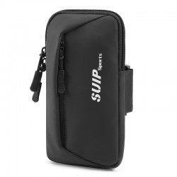 Running Armband Bag Case For iPhone 13 12 11 Pro Max XR SE3 Waterproof GYM Fitness On Hand Arm Band Wallet Holder Pouch Black