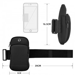 Running Armband Phone Case Holder High Quality Phone Bag Jogging Fitness Gym Arm Band Armbands Rose red
