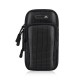 6.8'' Mobile Phone Armband Bag With Headphone Jack Breathable Sports Running Luminous Bag Gym Mobile Phone Accessories Black
