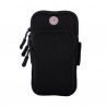 Running Gym Armband Bag for iPhone 14 Waterproof Arm Band Phone Holder for Samsung S23 Xiaomi Protection Mobile Phone Bag Black